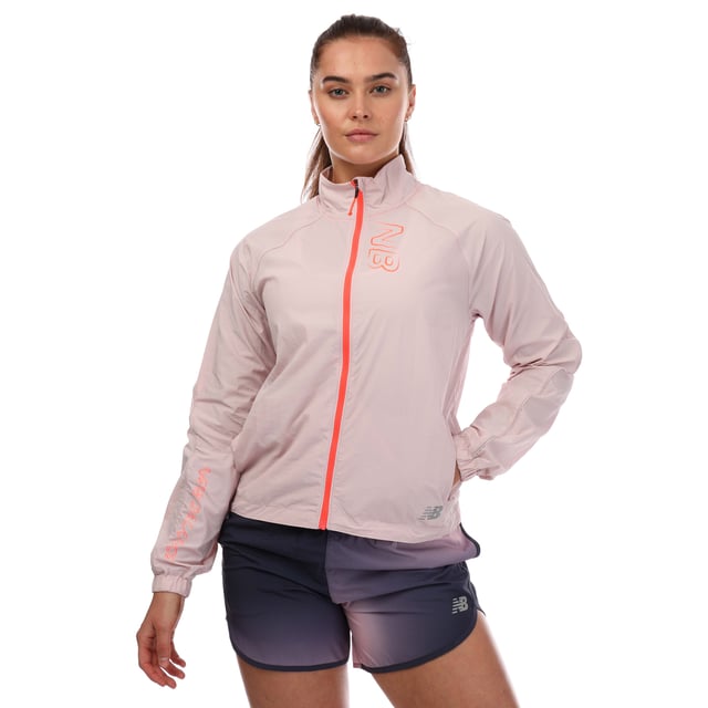 New balance reflective pack jacket top