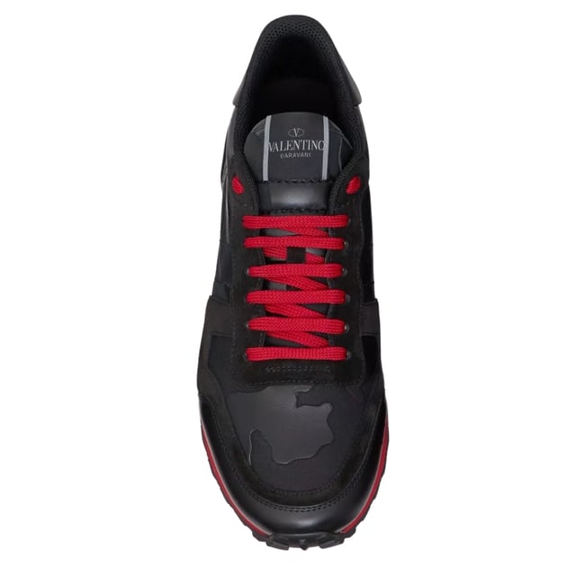 Valentino rock runners red shop