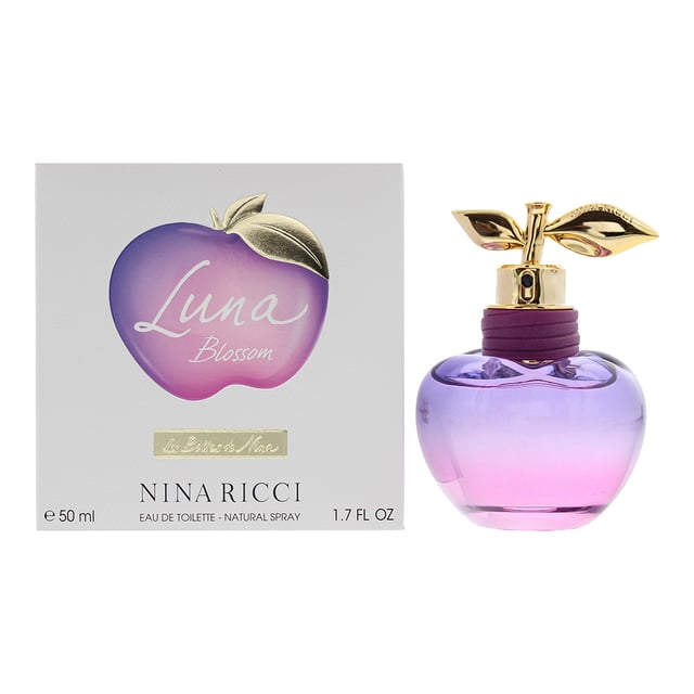 Luna Blossom by Nina Ricci is a floral fruity fragrance for women. It contains notes of peony, bergamot, pear, cedar, musk, jasmine and magnolia.