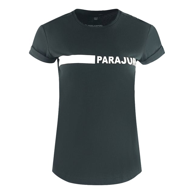 Parajumpers Space Tee Zwart T-shirt. Verbeter je tee-spel met het Parajumpers Space Tee zwarte T-shirt. Dit T-shirt heeft een normale pasvorm en korte mouwen en biedt een ontspannen, maar toch stijlvolle look. Perfect voor dagelijks gebruik, de veelzijdigheid en het comfort maken het een must-have aanvulling op elke garderobe. Zwart T-shirt, merklogo. Geribbelde ronde hals, 100% katoen. Patch-logo op de linkermouw. Stijlcode: XF37 Space T-shirt 541