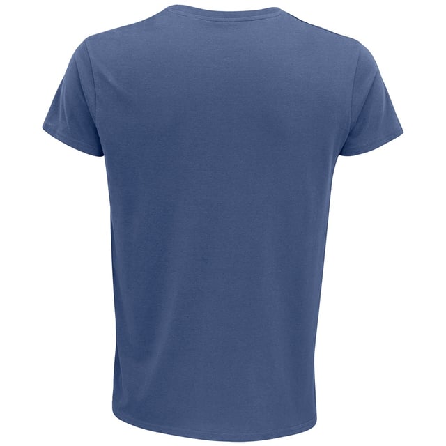100% Semi-Combed Cotton. Fabric: Soft Touch. 150gsm. Design: Plain. Fit: Fitted. Neckline: Round Neck. Sleeve-Type: Short-Sleeved. Ribbed Collar, Taped Neck, Twin Needle Stitch, Unbranded Size Label. Conforms to Safety Standard: OCS100 Certified, Oeko-Tex Standard 100 Certified.