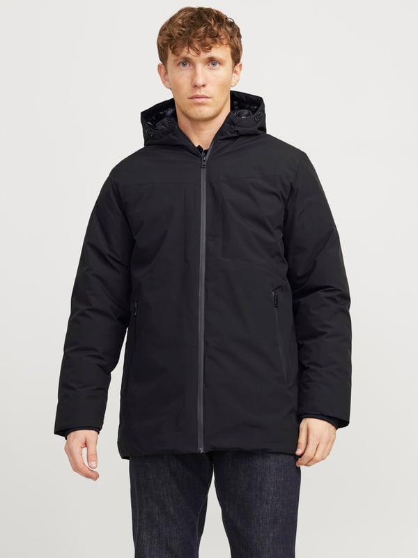 Parka Planet de Jack & Jones en color Negro.