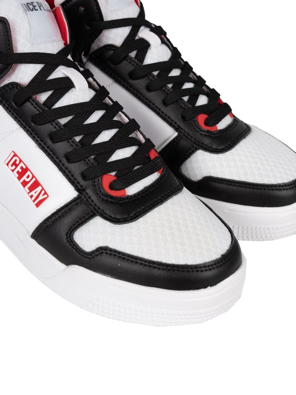 Atadas con cordones, estos zapatos proporcionan un ajuste perfecto al pie, permitiendo la regulación de la tensión de los cordones según las necesidades, lo que hace que sean no solo elegantes, sino también extremadamente cómodos.

De altura hasta el tobillo, ofrecen soporte y estabilidad adicionales, lo que los convierte en una excelente opción tanto para caminatas diarias como para desafíos más activos, asegurando al mismo tiempo un aspecto moderno.

La punta redonda añade un encanto clásico, mientras proporciona suficiente espacio para los dedos, lo que aumenta la comodidad durante todo el día.

En la lengüeta y en los costados, el nombre de la marca resalta de manera sutil el prestigio y la calidad del producto, añadiendo un carácter exclusivo que seguro atraerá miradas.

La suela con logotipo no solo es un sello distintivo, sino también una garantía de autenticidad y alta calidad de fabricación, lo que hace que cada paso sea seguro y estiloso.

Hechos de cuero ecológico de alta calidad y tela, estos zapatos combinan durabilidad y conciencia ecológica, ofreciendo a la vez un diseño moderno y comodidad.

Empaquetados en una caja de la marca, son el regalo perfecto para uno mismo o para un ser querido, y el elegante empaque resalta la atención a cada detalle y el alto estándar de la marca.