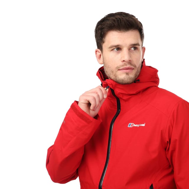 Men s Berghaus Ridgemaster Shell Jacket in Red