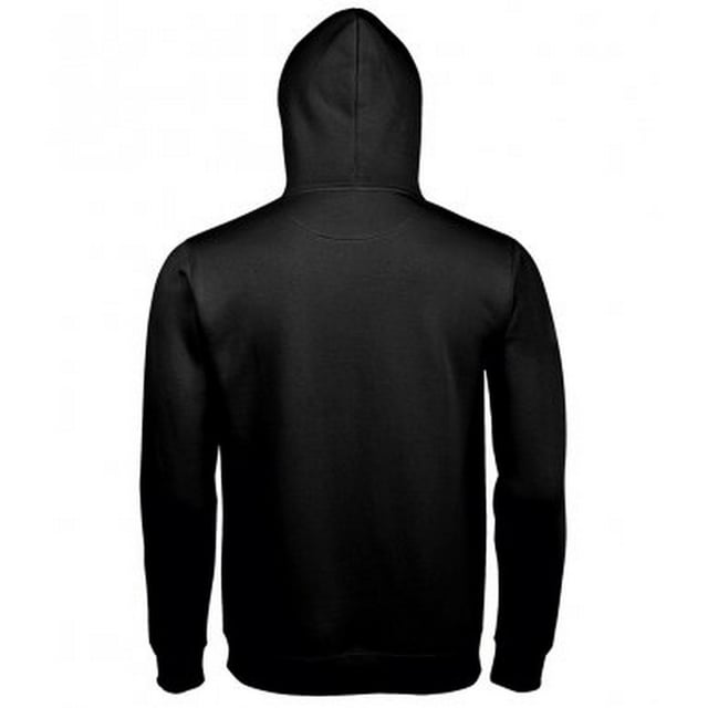 Material: 80% ringgesponnene Baumwolle und 20% Polyester. Gebürstetes Rückenfleece. Überschnittene Schulter. Gefütterte Kapuze mit einfarbigem Kordelzug. Verschweißter Hals. Schließfach-Aufnäher. 2x2 gerippte Bündchen und Saum. Beuteltasche vorne. Größenetikett ohne Markenzeichen am Halsausschnitt. Brustumfang (in): XS(35/36), S(36/38), M(38/40), L(41/42), XL(43/44), XXL(45/47), 3XL(47/49), 4XL(50/52), 5XL(53/55).