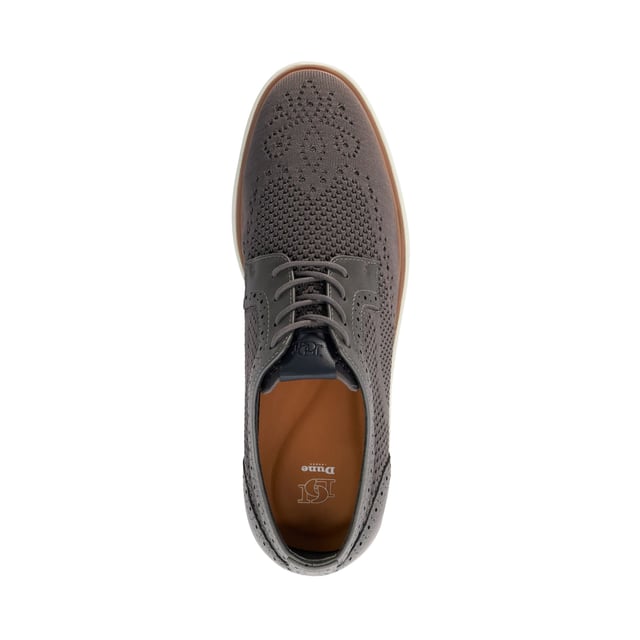 Our Barrow hybrid derby features five-eyelet lacing, a contrasting back pull-on tab for added convenience, and perforated panels to allow airflow. Set upon a visible wedge sole for a contemporary look and added comfort, Barrow will become a durable addition to your smart/casual attire.