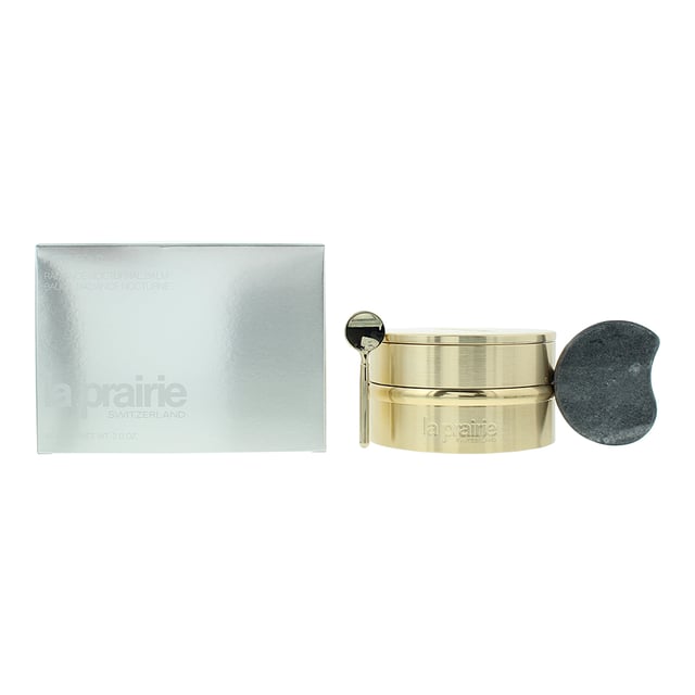 The La Prairie Pure Gold Radiance range is a luxurious skincare collection designed to enhance the skin's natural glow and radiance. Infused with pure gold and advanced ingredients, this line targets signs of aging, promoting smoother, firmer, and more luminous skin. The products are formulated to brighten and even out the complexion, while also providing intense hydration and nourishment. With its opulent formulations, the Pure Gold Radiance range offers a refined approach to skincare, delivering a youthful, radiant appearance and a glowing complexion. Pure Gold Radiance Nocturnal Balm, enhanced with the exclusive Pure Gold Diffusion System, is a rich balm that amplifies skin's nightly regenerating processes.