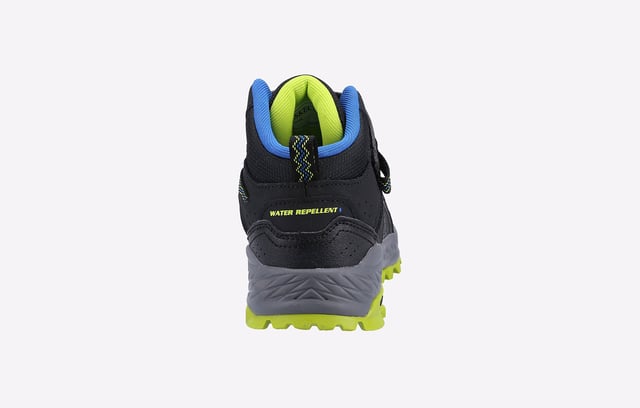Trek throughout the day in comfort with the Skechers Fuse Tread - Trekor shoe. This trainer boot features a water repellent treated leather upper with an Air-Cooled Memory Foam insole, stretch-laced front, and a durable Goodyear Performance Outsole.
- Mid top gore and strap trainer- Durable rubber outsole- Air-cooled memory foam cushioning