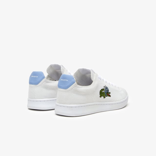 A casual style inspired by Lacoste’s tennis heritage  the Carnaby sneakers are imagined in a piqué texture with breathable lining and an embroidered crocodile to the side. Classic and easy to wear  the low-top style pairs best with shorts or jeans. - Court shoes - Textile uppers - Textile lining - Printed and debossed Lacoste branding to tongue and heel - Embroidered crocodile to side - Exposed stitching to outsoles - Rubber outsoles - Ref: 745SFA00951T3