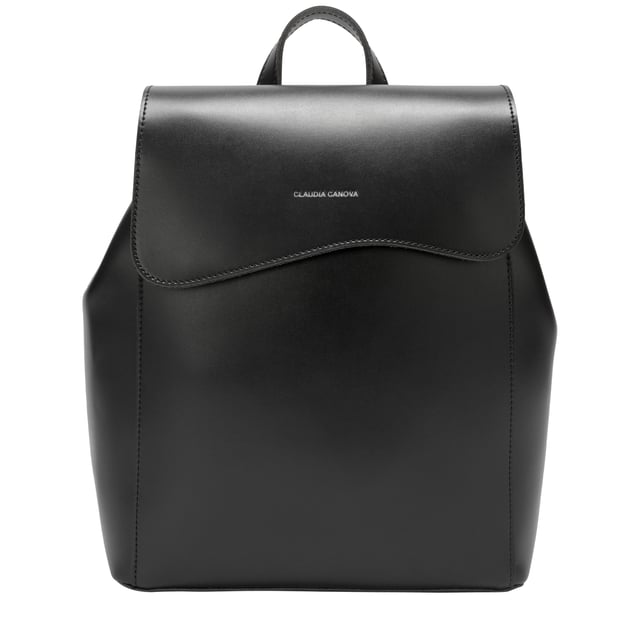 The prettiest backpack, ideal for keeping any outfit cute and hands-free. With a flap-over top that is closed down with magnetic fastenings. Best of all you can expand the bag when you need extra room - just open the side fastenings for more space.