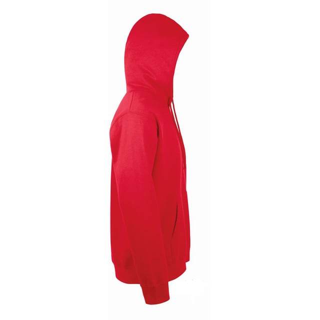 Für Erwachsene geeignet. Innenseite aus gebürstetem Fleece. Gefütterte Kapuze mit passendem Kordelzug. Kängurutasche. Herabhängende Schultern. Gerippte Bündchen an Ärmeln und Saum. Abgesteppte Nähte. Gewicht: 280 g/m²,. Ungefährer Brustumfang (cm): S (91-97), M (97-102), L (104-107), XL (109-112), 2XL (114-119), 3XL (119-124). Material: 50% Baumwolle, 50% Polyester.