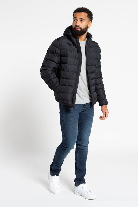 French connection padded hooded jacket sales