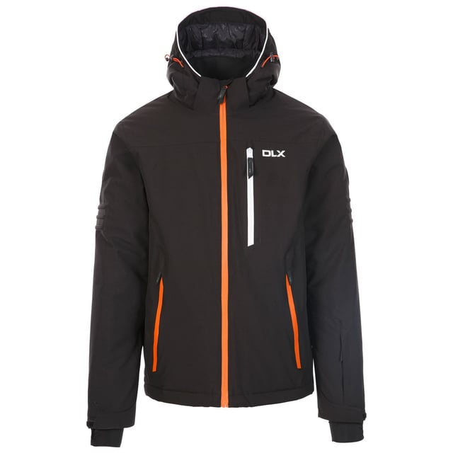 Buitenste materialen: 100% Polyester PU Coating. Vulling: 100% polyester. Vullen: Down-Touch. Voering: Polyamide, Polyester, Gewatteerd. Stof: Geweven. Ontwerp: Eenvoudig. Geschikt voor: Slank. Gelede elleboog, afneembare sneeuwrok, onderarmritsen. Stoftechnologie: DLX, RECCO. Halslijn: Kap, staande kraag. Manchet: Binnenkant Stretch. Type mouw: Lange mouwen, gelast. Functies van de kap: Verstelbaar, Ritssluiting. Zakken: 2 zijzakken, 1 borstzak, waterafstotende rits, zak voor bril.. Sluiting: Contrasterende ritssluiting, waterafstotende ritssluiting. Hem: Verstelbaar, trekkoord.
