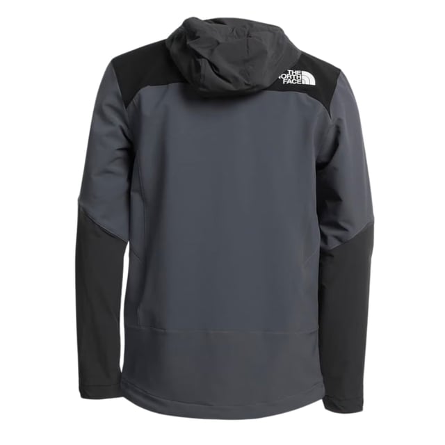 North Face Grey Coat, Zip Closure, Logo On Chest, Matieral : 91% Polyester, 9% Elastane, Zip Closure Pocket On Chest, Elasticated Sleeve Endings And Waist, Lightweight Jacket