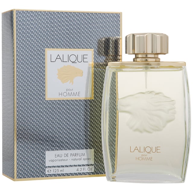 Lalique design house launched Pour Homme in 1997 as a woody aromatic fragrance for men. Pour Homme notes consist of rosemary lavender mandarin orange grapefruit bergamot iris jasmine lilyofthevalley cedar sandalwood amber patchouli and vanilla.