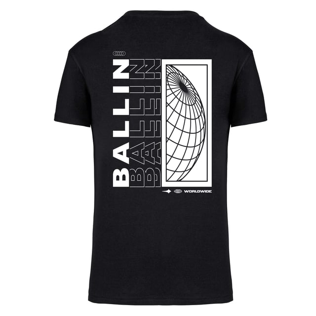 Camiseta de hombre de la marca Ballin Est. 2013. Las camisetas de Ballin Est. 2013 están hechas de algodón 100% orgánico, y tienen un corte regular. El suave algodón proporciona una gran comodidad.  Marca: Ballin Est. 2013Nombre del modelo: Backprint World ShirtCategoría: camiseta de hombreMateriales: algodón orgánicoColor: negro