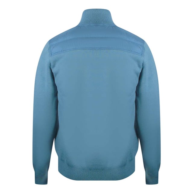 Mantente abrigado y elegante con la chaqueta azul de Parajumpers. Esta lujosa chaqueta luce la insignia de la marca en la manga izquierda. No sacrifiques el estilo por la comodidad: !haz una declaracion!, Logotipo de parche de la marca en la manga izquierda, 100% poliester, cierre de cremallera, cintura y mangas elasticas, cremallera, chaqueta azul