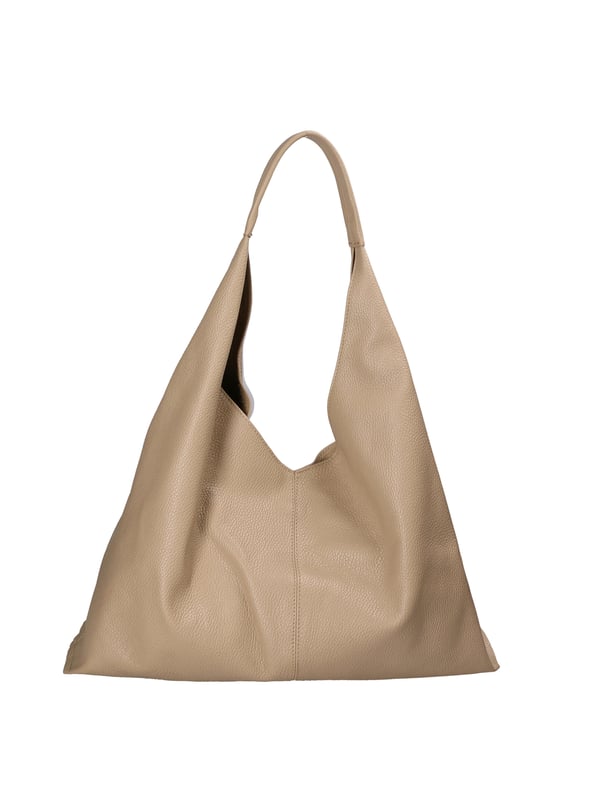 Bolso tote de hombro para mujer con bolso de mano interno con bandolera extraíble. Producto artesanal italiano en cuero genuino y paja. Hecho en Italia. Producto artesanal italiano. Hecho en Italia