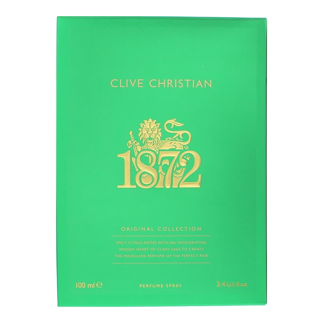 1872 Masculine by Clive Christian, launched in 2001, is a Citrus Aromatic fragrance for men. Created by Geza Schoen, this fragrance is suitable for Spring or Summer and is mostly worn during the day. Top notes of this fragrance are Nutmeg, Pepper, Mandarin Orange, Galbanum, Pineapple, Lavender, Rosemary, Peach, Bergamot, Grapefruit, Lime and Petitgrain. Middle notes are Jasmine, Cyclamen, Freesia, Tagetes and Clary Sage with base notes of Patchouli, French Labdanum, Amber, Virginia Cedar, Musk and Olibanum.