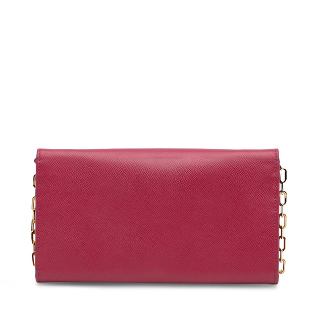 Prada wallet best sale on chain pink