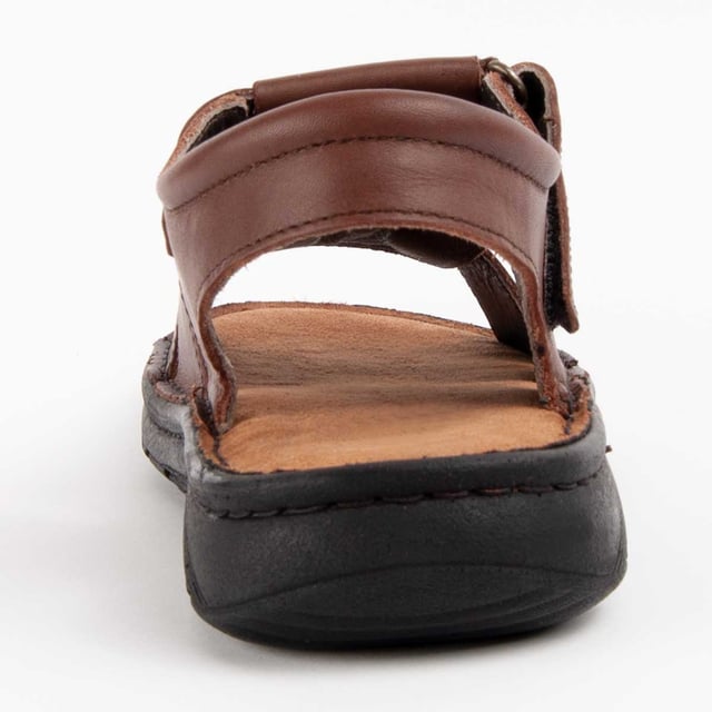 Garantía Purapiel, 10 años de garantía. Sandalia casual para hombre. Hecha en piel natural. Calce cómodo. Fabricado por otras marcas para nuestra marca.