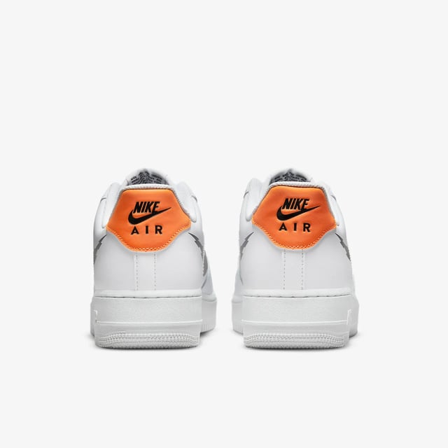 Nike air force 1 07 white total orange sales