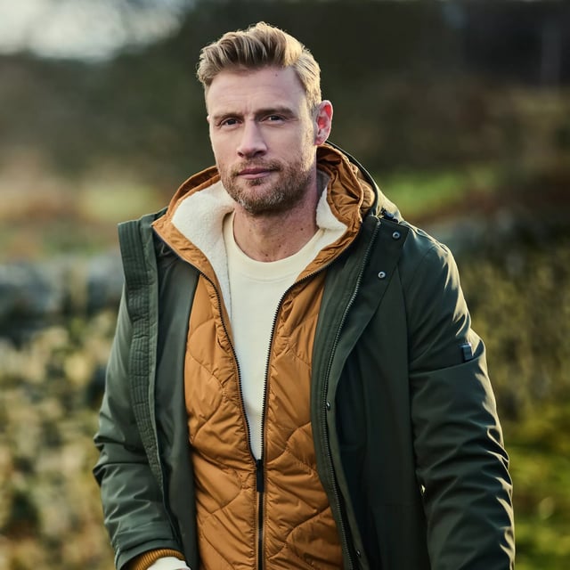 Regatta Mens Alessandro 3 In 1 Parka Dark Khaki