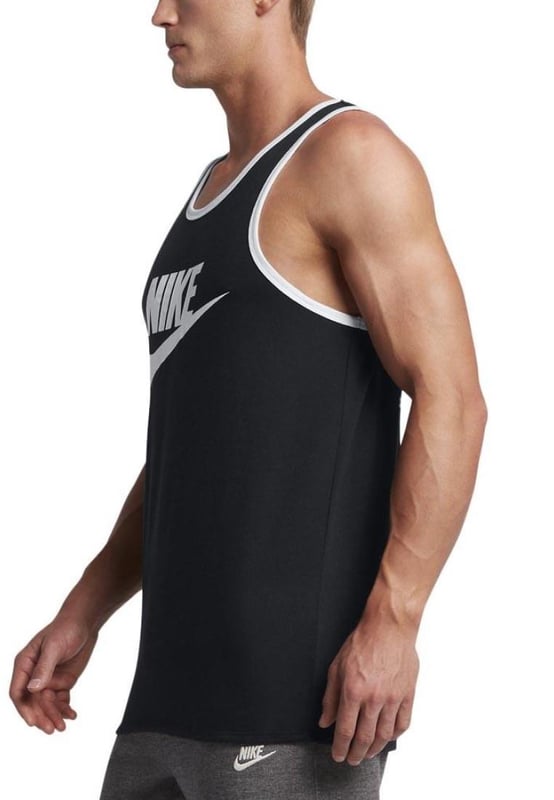 Nike ace top logo tank black