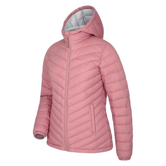Outer Materials: 100% Nylon. Lining Material: 100% Nylon. Filling Material: 100% Polyester. Fabric: Microfibre. Design: Logo, Quilted. Fabric Technology: DWR Finish, Lightweight. Insulated. Cuff: Elasticated. Neckline: Hooded. Sleeve-Type: Long-Sleeved. Hood Features: Elasticated, Grown On Hood. Pockets: 2 Front Pockets. Fastening: Full Zip.