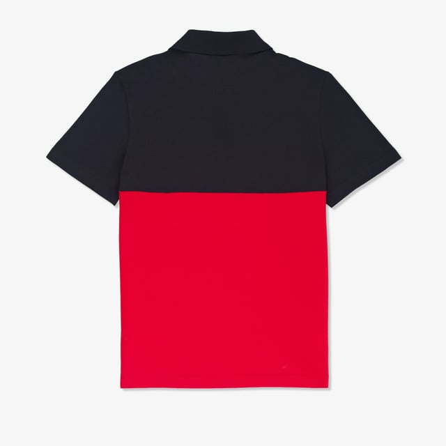 Black and red lacoste shirt outlet