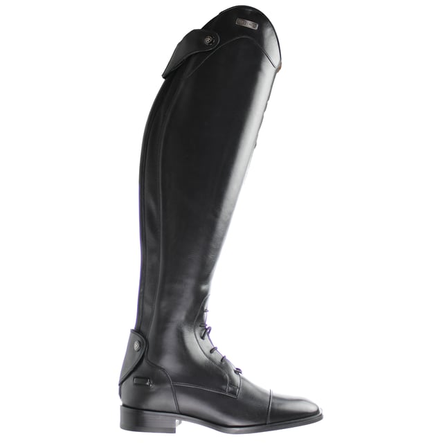 Sumptuous, Italian calf leathers and classic design elements lend this top-of-the-line boot an undeniable elegance. Hidden comfort features include elastic laces to reduce instep pressure, a behind-the-knee mobility curve and Ariat’s ATS ® Luxe technology.
ATS® Luxe footbed for comfort, stability and breathability
Soft, premium Italian calf leather
Full-leather lining and leather-covered sock liner
Full-length elasticised panel on lateral side and oiled inner calf panel
Spanish topline with elegant cuff and engraved logo hardware
Ultra-contoured fit through ankle
Behind-the-knee mobility curve
Full-length premium coiled YKK® zipper with keeper and back zipper guard
Boot slide
Natural leather outsole with durable, slip-resistant forefoot and heel taps
Classic European square toe