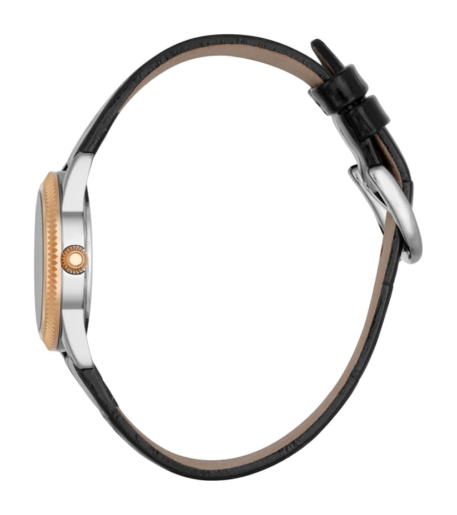 RC5L035L0035 Roberto Cavalli 4894626189616 Womens Quartz Stainless Steel Black Leather 5 ATM 28 mm Watch