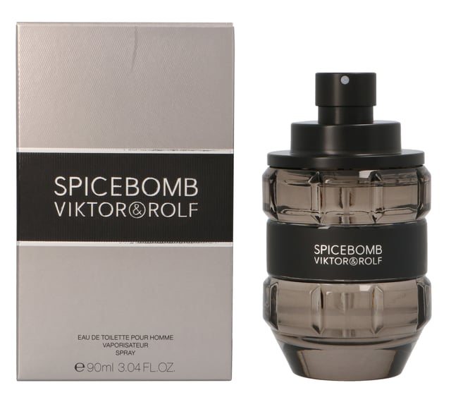 Spicebomb by Viktor  Rolf is a woody spicy fragrance for men. Top notes bergamot grapefruit pink pepper elemi. Middle notes saffron cinnamon paprika. Base notes vetiver tobacco leather. Spicebomb was launched in 2012.