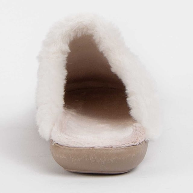 Hecho en España. Zapatilla de casa para mujer. Calce cómodo. Fabricada en materiales veganos. Fabricado por otras marcas para nuestra marca.