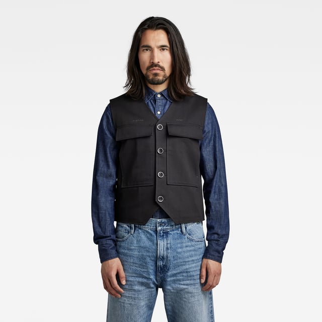 G on sale star waistcoat