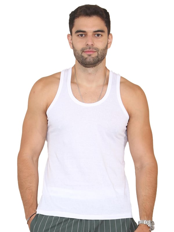 Enzo Mens Casual Vests 3 Pack. Cotton Sleeveless Top. Collection Brushed Softness. Soft & Comfortable To Wear. 100% Cotton. Machine Washable