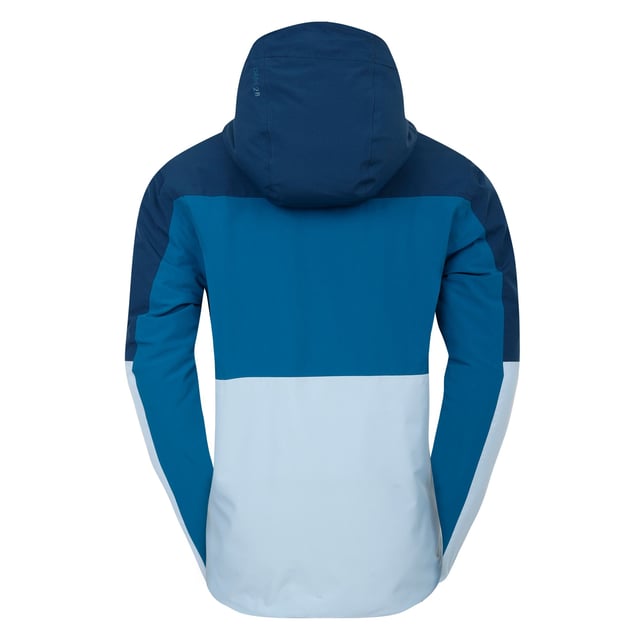 Füllung: recyceltes Material. Futterstoff: Recyceltes Polyester. Design: Logo. Gewebetechnik: ARED 30/30, Atmungsaktiv, Wasserabweisend, Ohne PFC (per- und polyfluorierte Chemikalien), PFOA-frei, PFOS Frei, Stretch, Wasserfest. Bündchen: anpassbar, Stretch innen. Artikulierter Ärmel, Saum mit Gel für guten Halt, Integrierter Schneefang, Leicht gefüttertes Rückenpanel, Versiegelte Nähte, Daumen-Schlaufen. Mit Vlies gefüttert, Mit Kapuze. Langärmlig. Kapuzenmerkmale: Abnehmbar, Mit verstärktem Kopfteil. Taschenart: Zwei Taschen unten, 1 Brusttasche, Reißverschluss, Tasche für Skipass. Durchgehender Reißverschluss. Saum: anpassbar. Inhalt: 1 Brillenputztuch. XS: 90,17 cm. S: 96,52 cm. M: 102 cm. L: 107 cm. XL: 112 cm. XXL: 121,92 cm. 3XL: 129,54 cm.