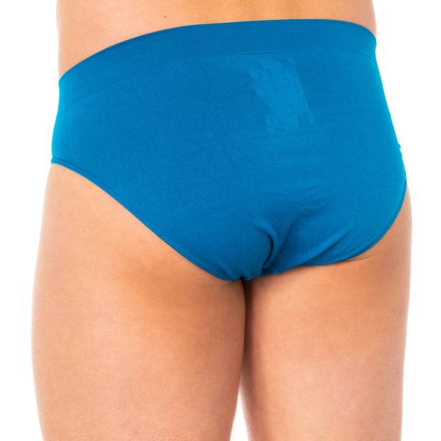 Pack-2 slips Unno Basic by Dim.
Color Azul-negro.
Cinturilla elástica, con nombre de la marca en la parte central.
Tejido transpirable.
Frontal anatómico con capacidad de sujetar sin apretar.
Sin costuras.

Composición:  84% Poliamida. - 15% Elastano. - 1% Poliéster..

Cuidados:
- Lavara a mano a temperatura máx. 40º.
- No utilizar lejía.
- No permite el uso de secadora.
- No planchar.
- No lavar en seco.