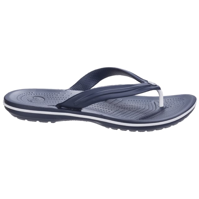 Sporty and lightweight, the Crocs Crocband Flip is a colourful flip that pairs perfectly with shorts, slacks or swimwear. Constructed of easy to clean Croslite material construction, it's ready for beach, garden... or anywhere!