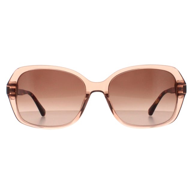 Kate Spade Buttefly Womens Brown Brown Gradient Yvette/S  Sunglasses feature a chic butterfly frame crafted from high-quality acetate, offering both durability and lightweight comfort. The lenses provide excellent UV protection, ensuring your eyes are shielded from harmful sun rays while maintaining clear vision. The temples are adorned with the iconic Kate Spade logo, adding a signature touch of luxury and sophistication.