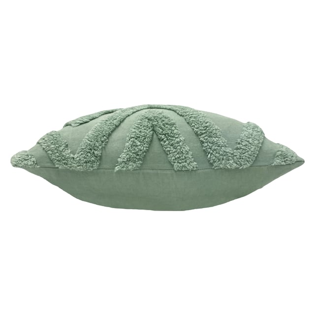 Featuring soft, cotton tufting on a solid base, available in a variety of beautiful colours. Complete with standard knife edging and hidden zip closure. Made of 100% Cotton, making this cushion super comfy and durable.