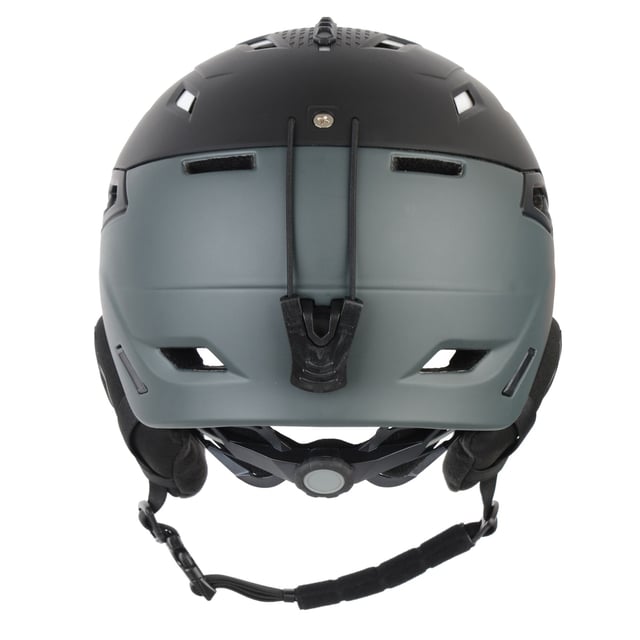 Material: 50% Polycarbonate, 50% Plastics. Hybird polycarbonate & ABS shell construction. Complies to CE EN1077 standards. In-mould, lightweight construction with fused EPS foam lining for excellent impact protection. Low-profile, adjustable air vents for quick and easy temperature regulation. Removable goggle clip for keeping goggles in position whilst on the slope. Size adjustment dial system for easy helmet fitting. S/M: 54-58cm, L/XL: 58-62cm.