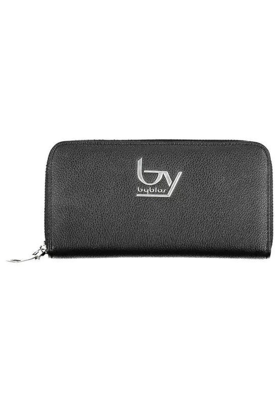 Black Polyethylene Wallet
  5 compartments for easy organization
  Includes a coin purse
  Double spaces formed by cards
  Zip closure for added security
  Features a logo detail
  Ideal for everyday use
Material: 100% Polyethylene
