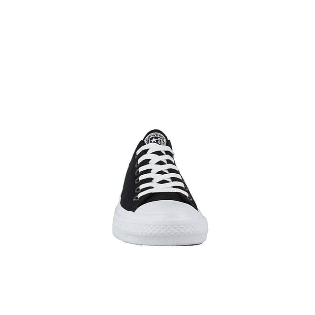 Converse Chuck Taylor II OX Lace-Up Zwart Canvas Dames Plimsolls 150149C