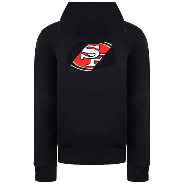 US Sports Mens San Francisco 49ers Sweatshirt Zip Up Track Top 2027MBLK1OSS49