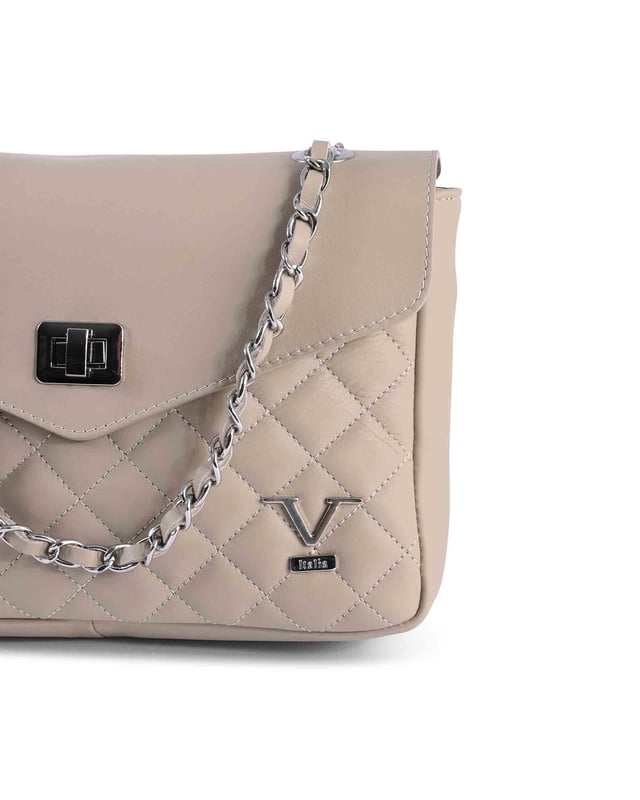 By: V Italia - Detail: V024M-S SAUVAGE MARMO - Colour: Taupe - Composition: 100% LEATHER - Measures: 27x19x7 cm - Made: ITALY