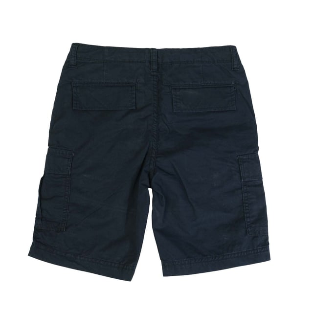 Boy's Jack Jones Zeus Cargo Shorts in Navy Boys Zeus Cargo Shorts.- Zip fly and button fastening.- Multiple pockets.- Belt loops.- 100% Cotton.- Ref: 12263174NB