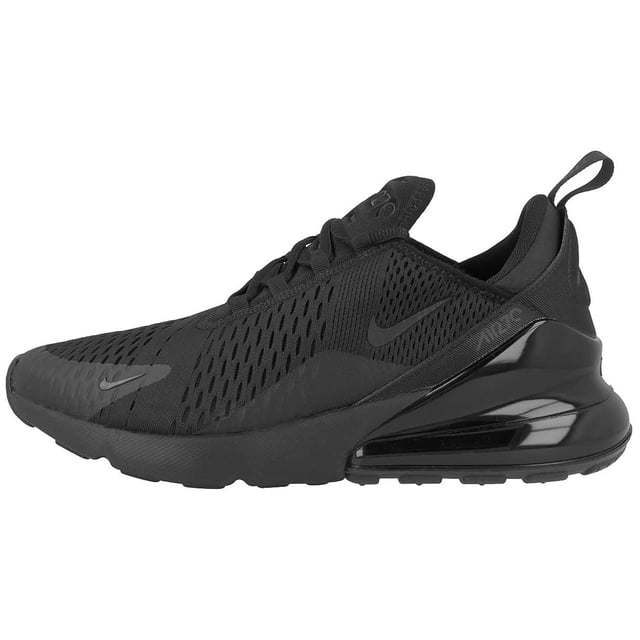 Nike Air Max 270 Trainers, Black/Black