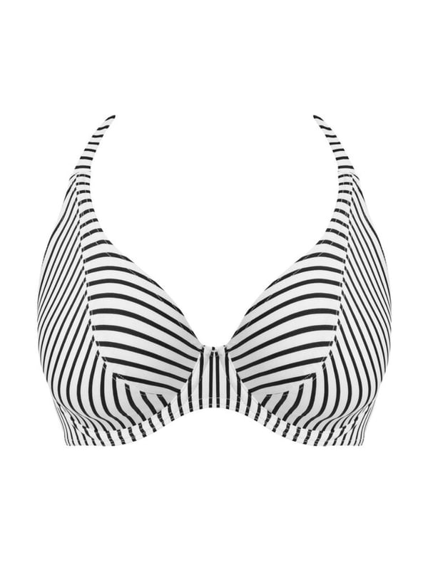 Freya Jewel Cove Halter Bikini Top. Powernet lined cups for shaping and support. This product is recommended as hand wash only.