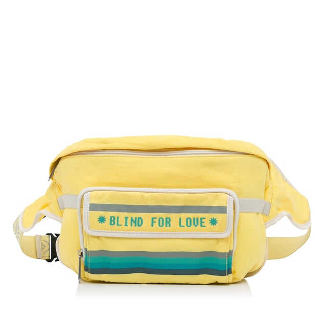 Vintage Gucci Blind For Love Belt Bag Yellow